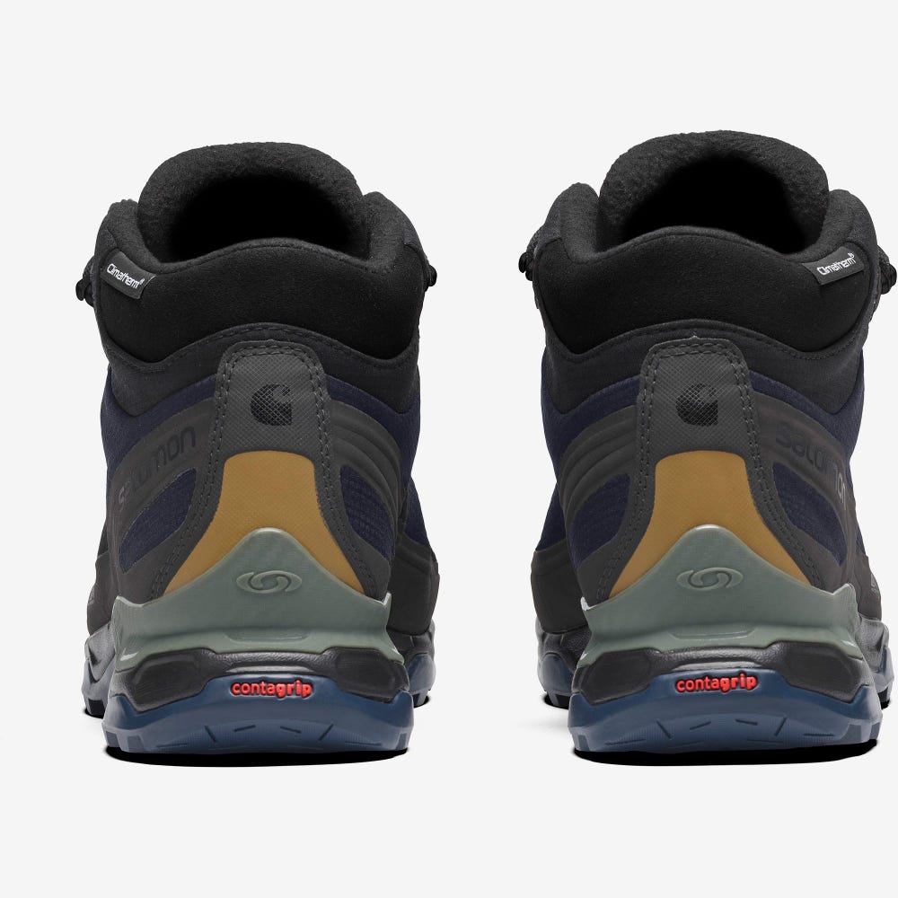 Salomon SHELTER CSWP FOR CARHARTT WIP Női Sportcipő Fekete/Szürke | SQJ187354