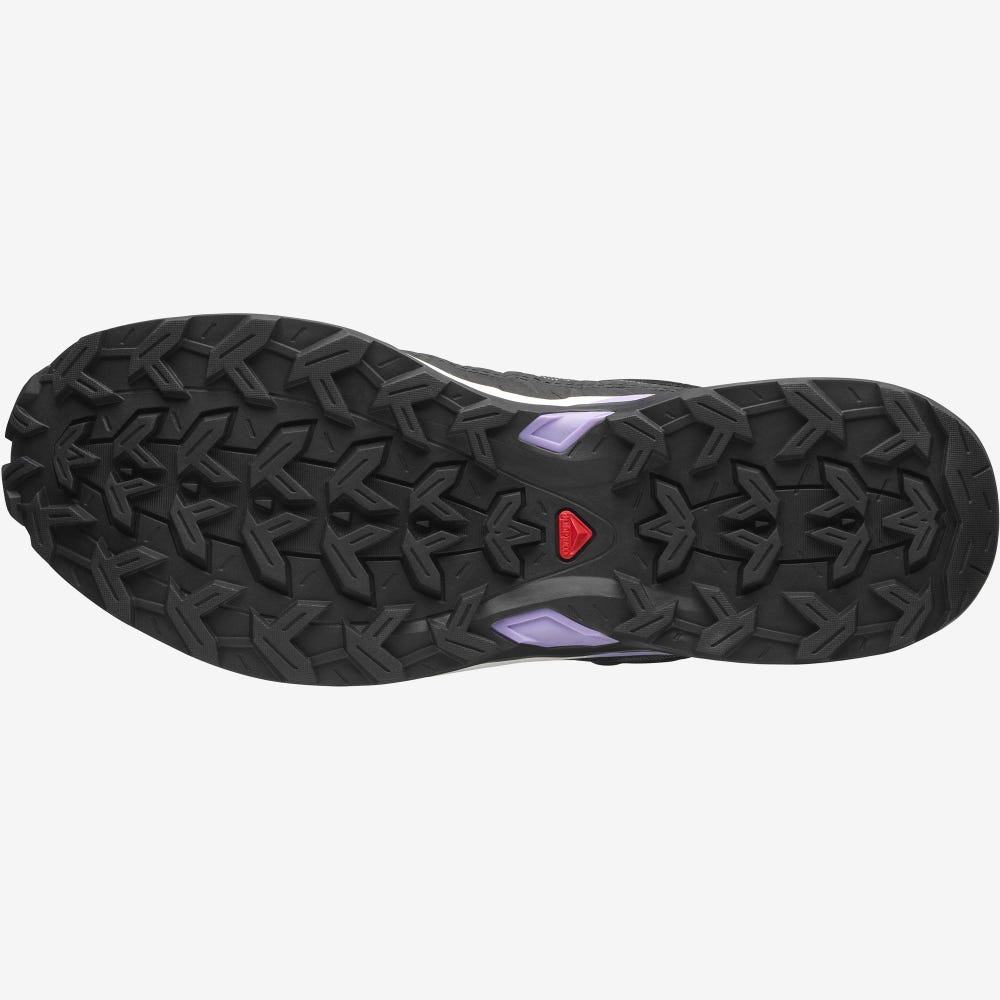 Salomon SHELTER LOW LEATHER Férfi Sportcipő Fekete/Fehér/Zöld | OPW098621