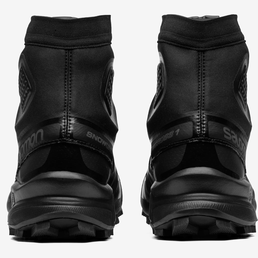 Salomon SNOWCROSS ADVANCED Férfi Sportcipő Fekete | JWG621078