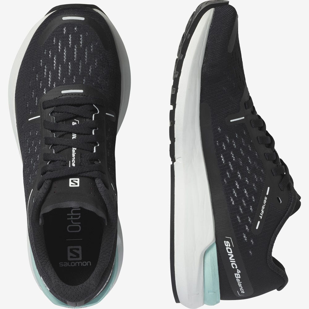 Salomon SONIC 4 Balance Női Futócipő Fekete/Fehér/Fekete | TJQ342906