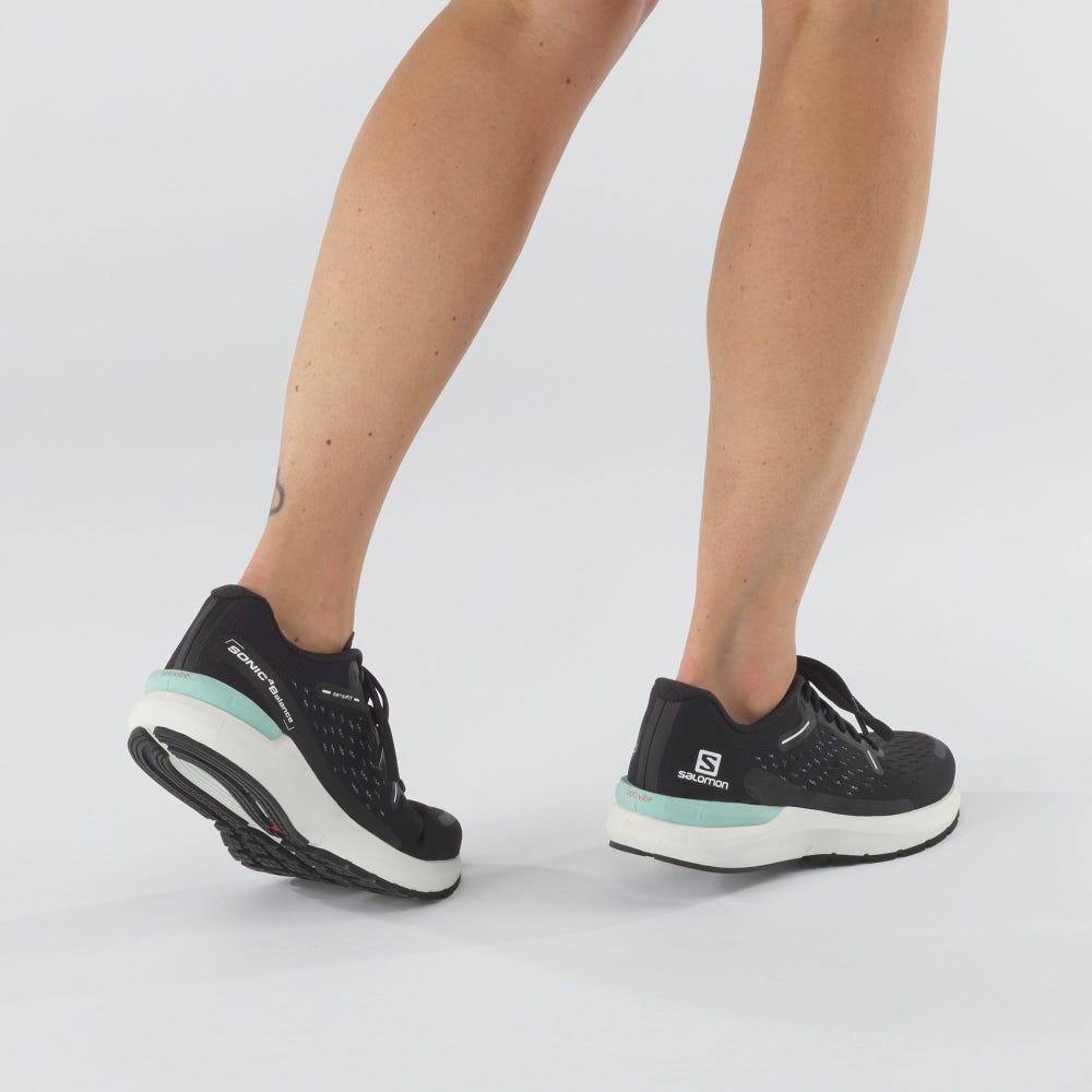 Salomon SONIC 4 Balance Női Futócipő Fekete/Fehér/Fekete | TJQ342906