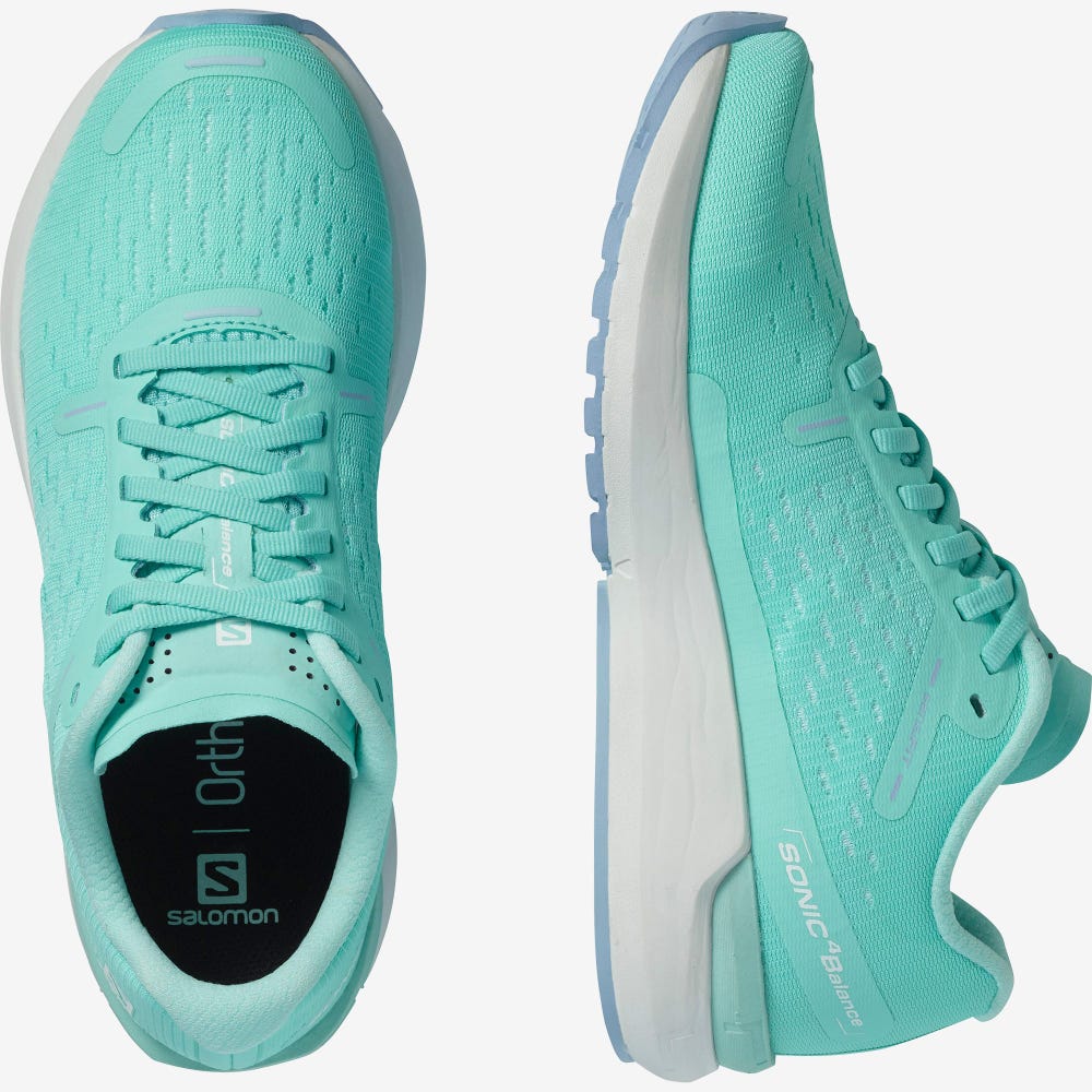 Salomon SONIC 4 Balance Női Futócipő Türkiz/Fehér/Kék | GIH435126