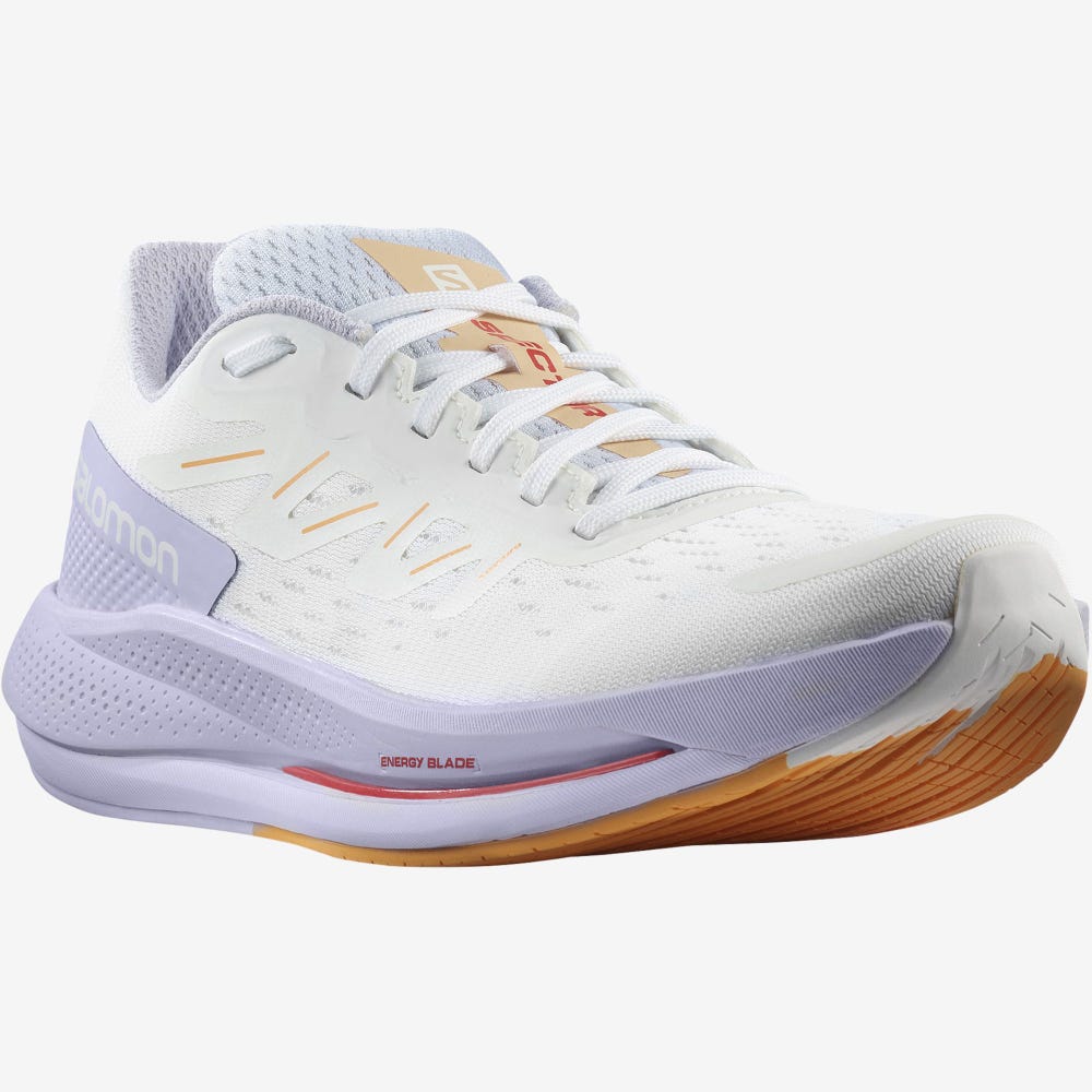 Salomon SPECTUR Női Futócipő Fehér/Lila/Narancssárga | FTD047936