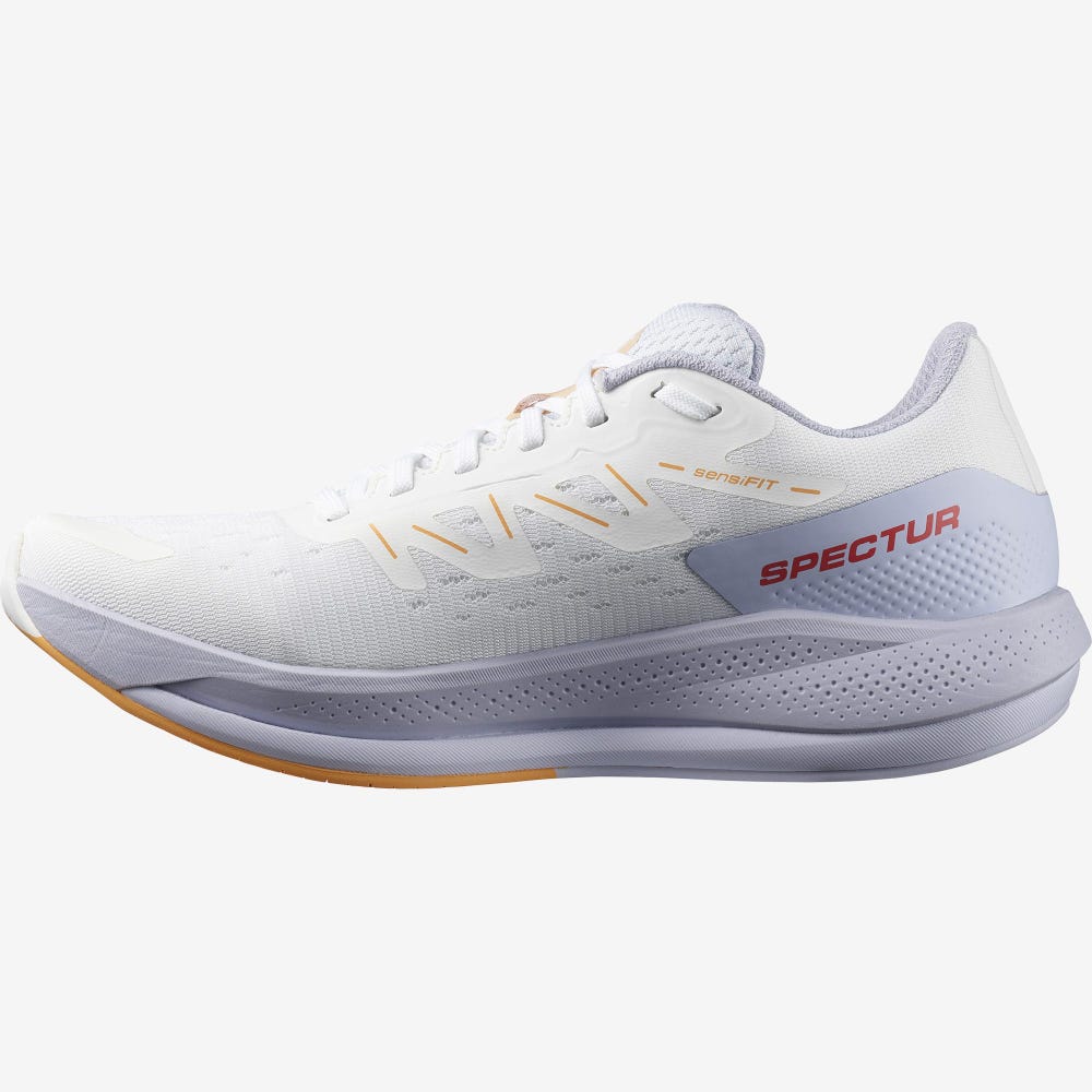 Salomon SPECTUR Női Futócipő Fehér/Lila/Narancssárga | FTD047936
