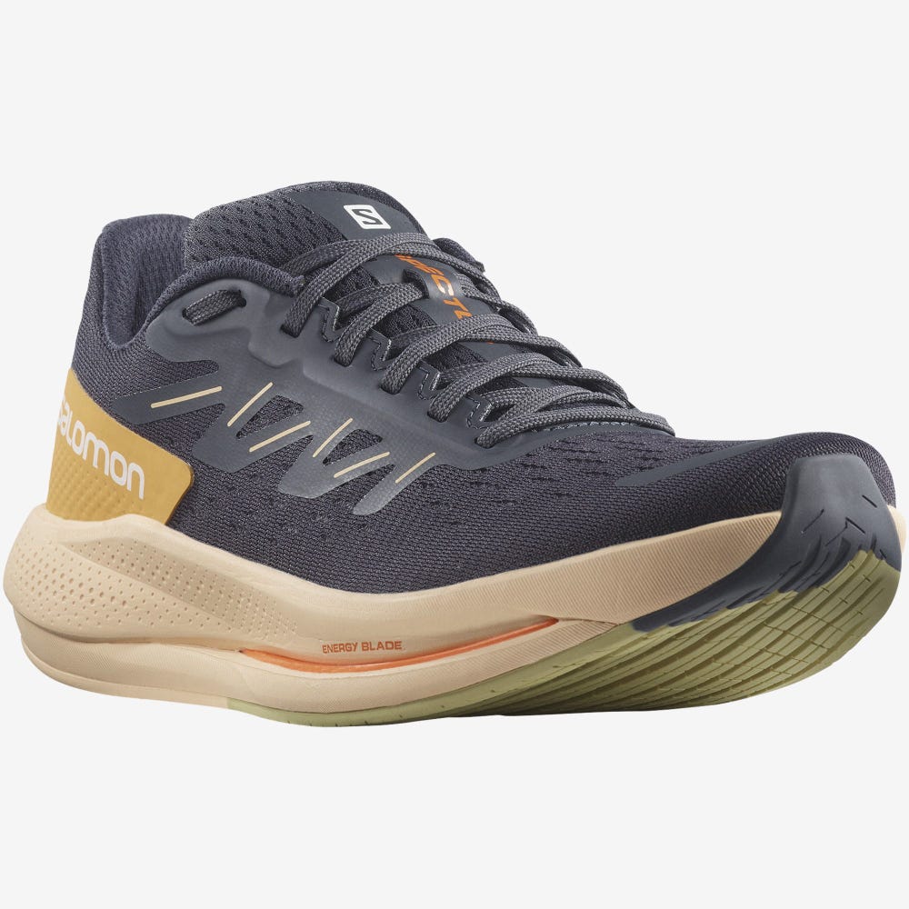Salomon SPECTUR Női Futócipő Szürke/Krém/Zöld | IZU051423