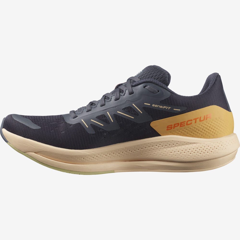 Salomon SPECTUR Női Futócipő Szürke/Krém/Zöld | IZU051423