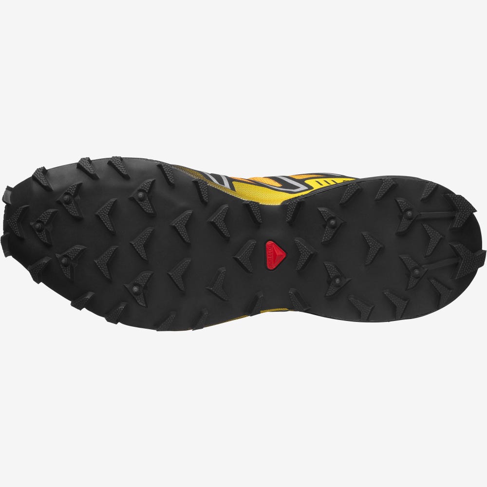 Salomon SPEEDCROSS 3 GRADIENT Férfi Sportcipő Rózsaszín/Citrom/Titán | QTR695718