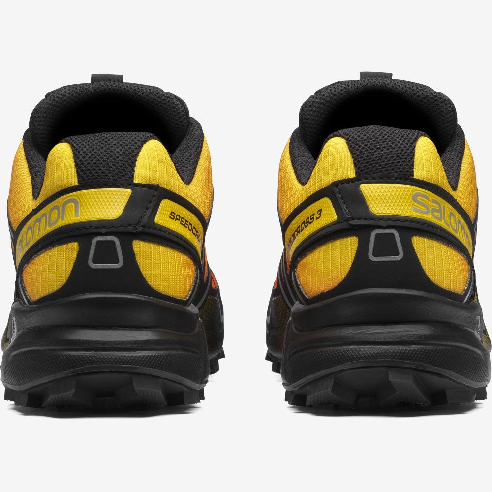 Salomon SPEEDCROSS 3 GRADIENT Férfi Sportcipő Rózsaszín/Citrom/Titán | QTR695718