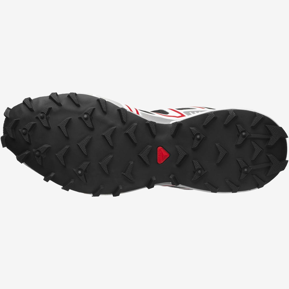 Salomon SPEEDCROSS 3 GRADIENT Férfi Sportcipő Fekete/Fehér | ZLM023875