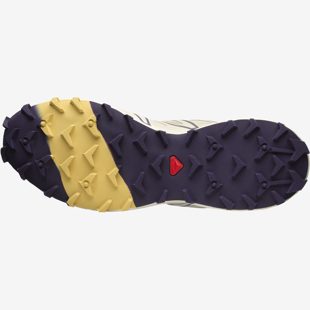 Salomon SPEEDCROSS 3 Női Sportcipő Bézs/Lila | IZN741685