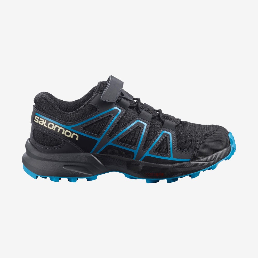 Salomon SPEEDCROSS Gyerek Terepfutó Cipő Fekete | YBZ730641