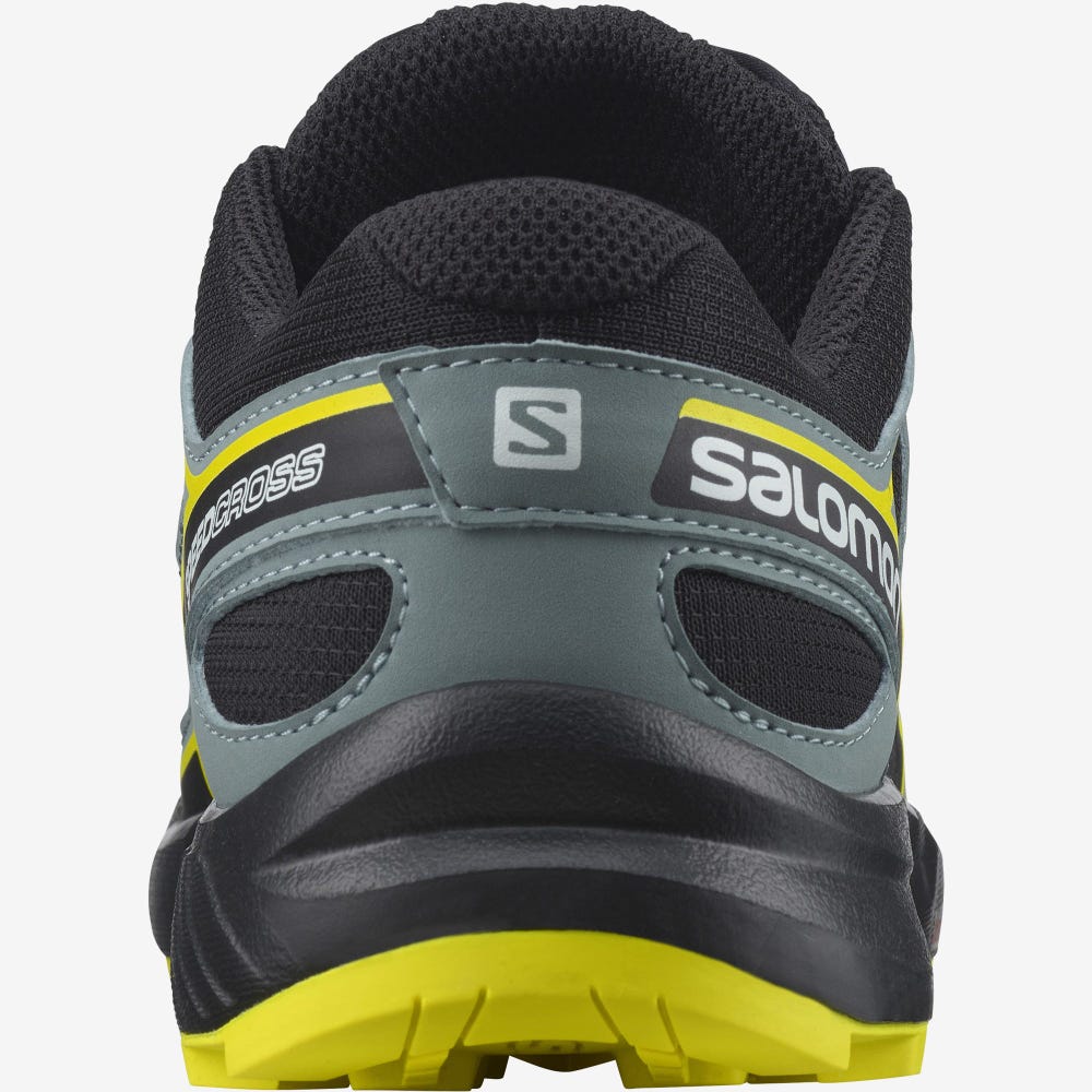 Salomon SPEEDCROSS Gyerek Túrabakancs Fekete | YTL053692