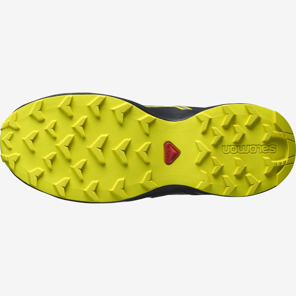 Salomon SPEEDCROSS Gyerek Túrabakancs Fekete | YTL053692