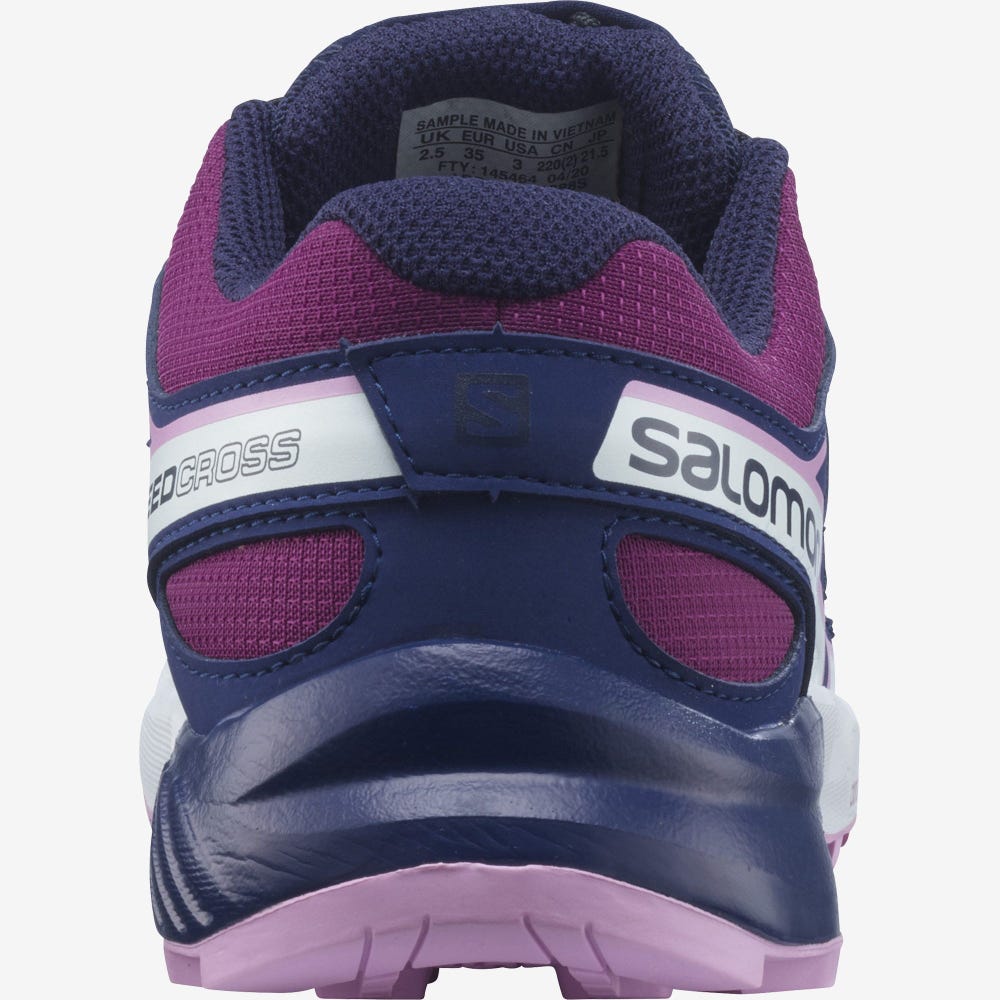Salomon SPEEDCROSS Gyerek Túrabakancs Lila/Kék/Lila | PFM203654