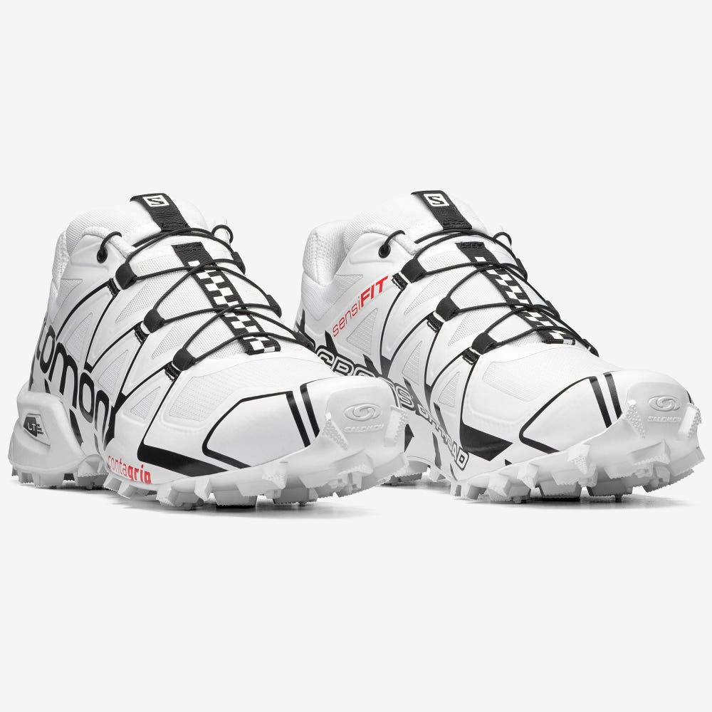 Salomon SPEEDCROSS OFFROAD Férfi Sportcipő Fehér/Fekete/Fehér | FVN035427