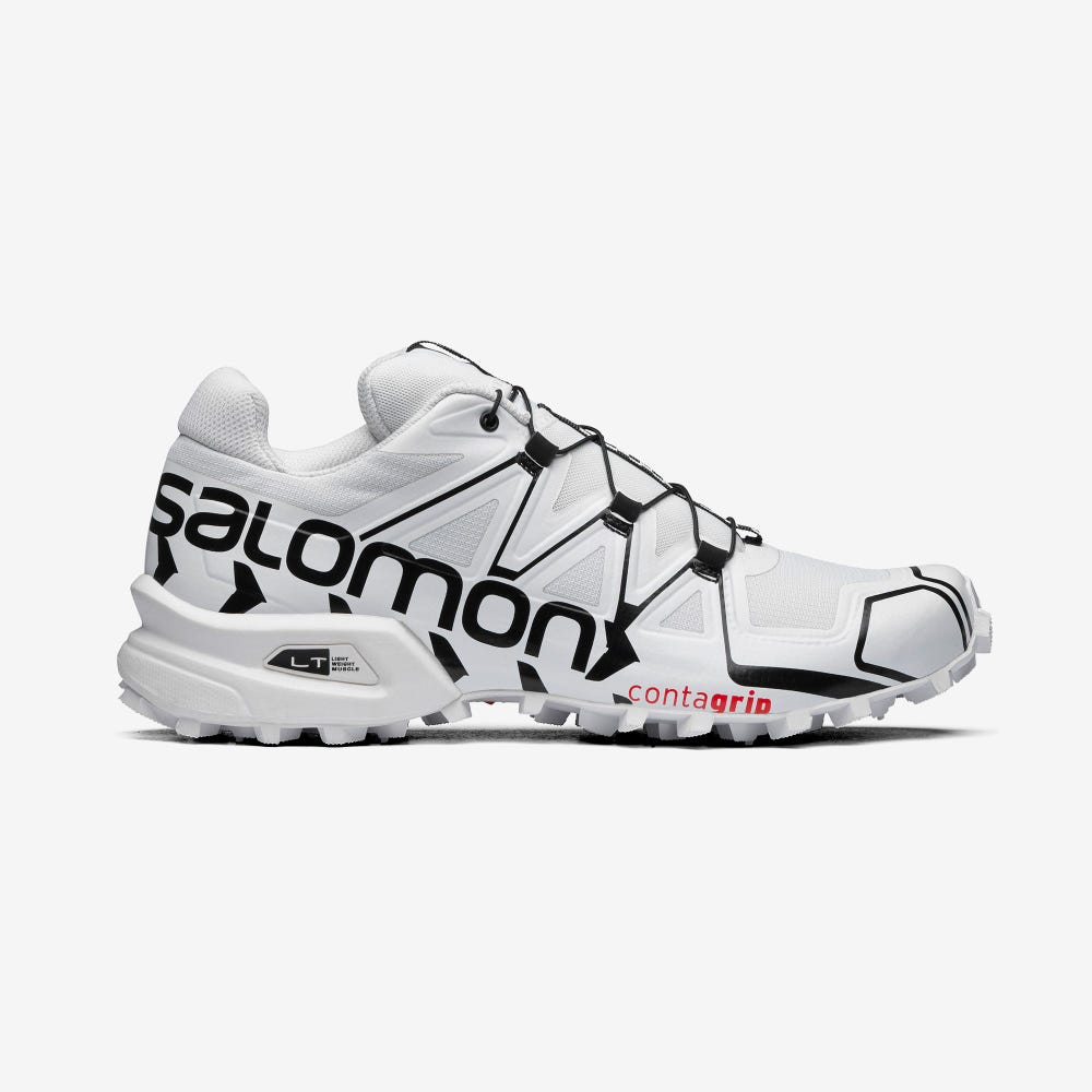 Salomon SPEEDCROSS OFFROAD Férfi Sportcipő Fehér/Fekete/Fehér | FVN035427