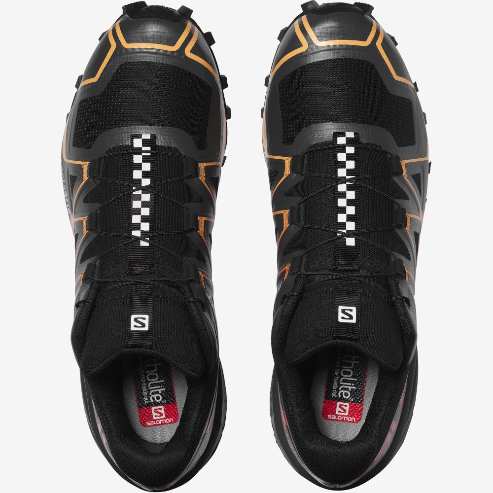 Salomon SPEEDCROSS OFFROAD Férfi Sportcipő Fekete/Rózsaszín | GTE785360