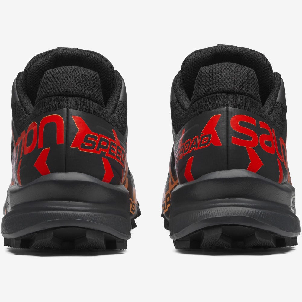 Salomon SPEEDCROSS OFFROAD Férfi Sportcipő Fekete/Rózsaszín | GTE785360