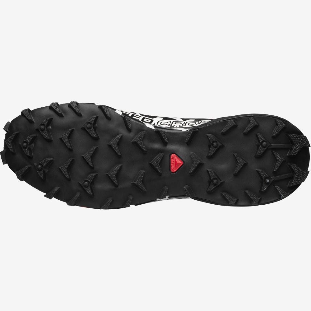 Salomon SPEEDCROSS OFFROAD Női Sportcipő Fekete/Fehér | SIA189654
