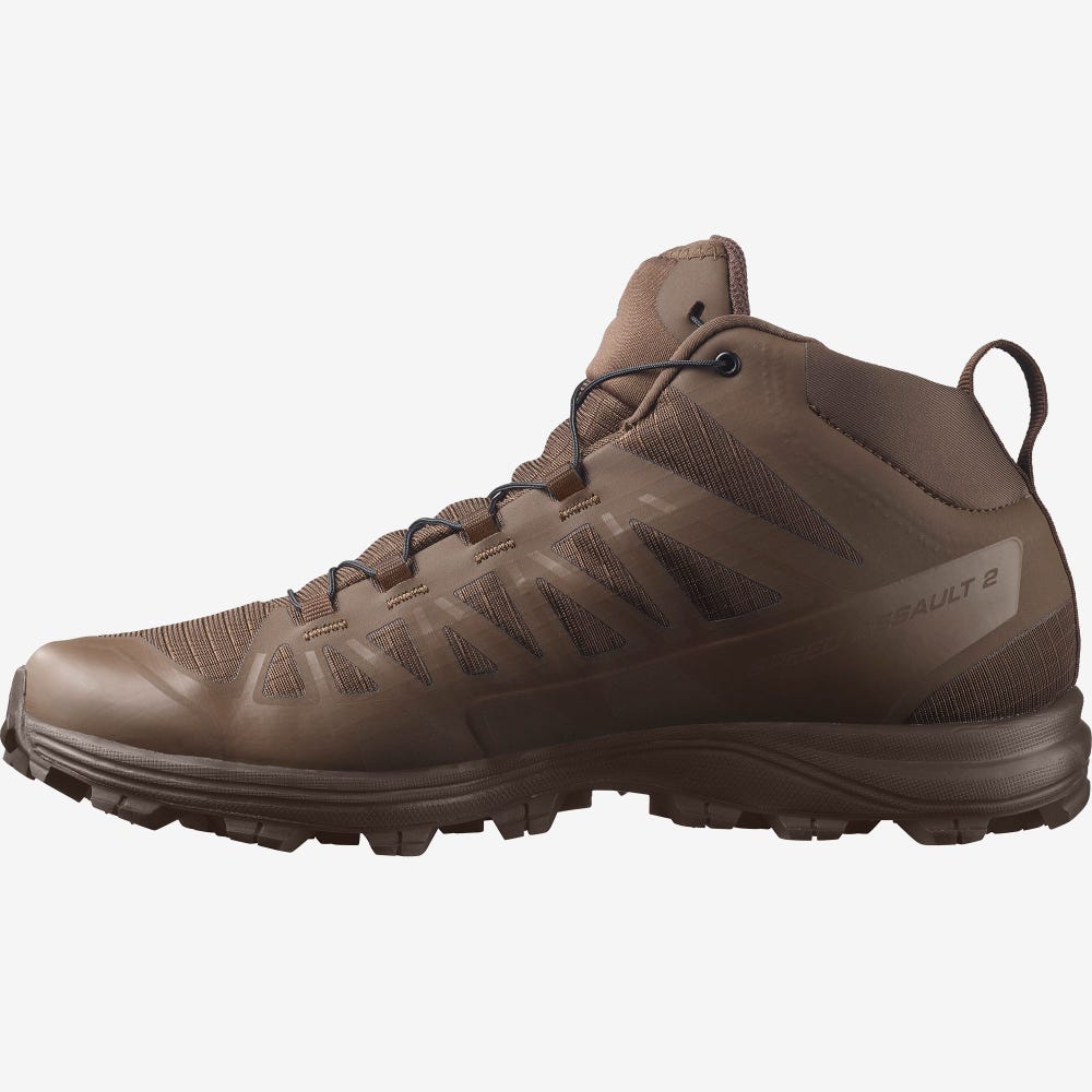 Salomon SPEED ASSAULT 2 Férfi Bakancs Barna | PUL820514