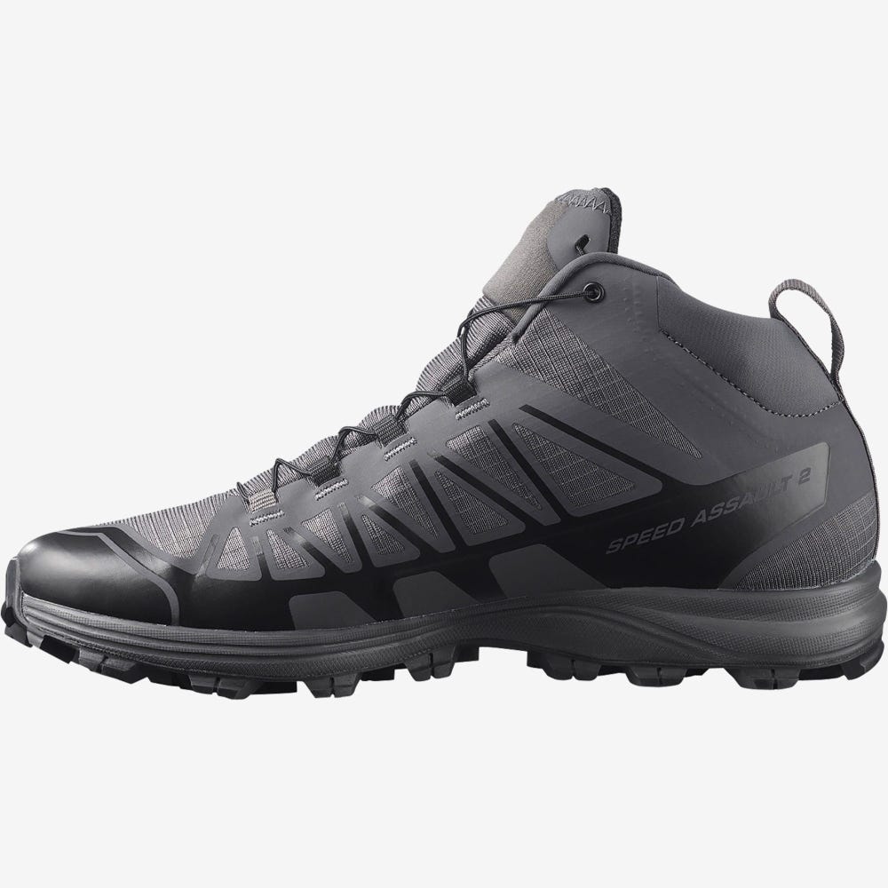 Salomon SPEED ASSAULT 2 Férfi Bakancs Fekete | CNX645078