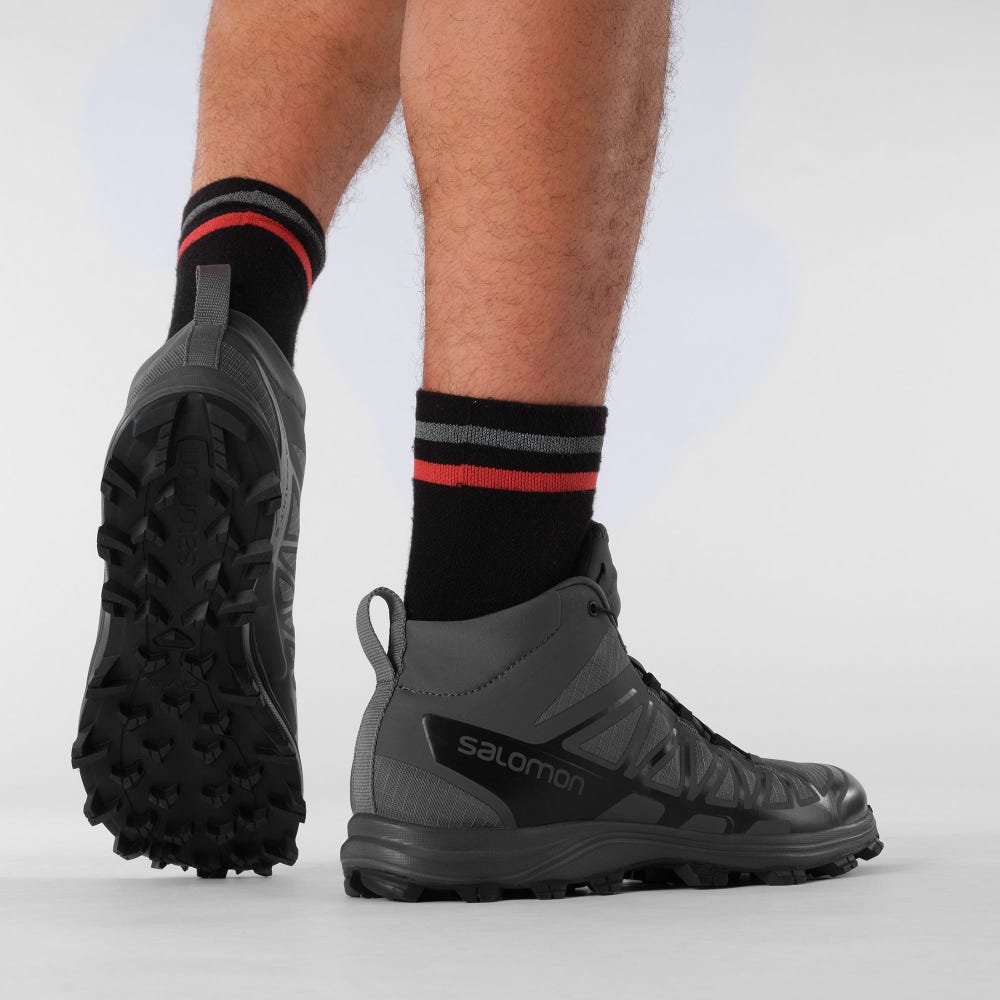 Salomon SPEED ASSAULT 2 Férfi Bakancs Fekete | CNX645078