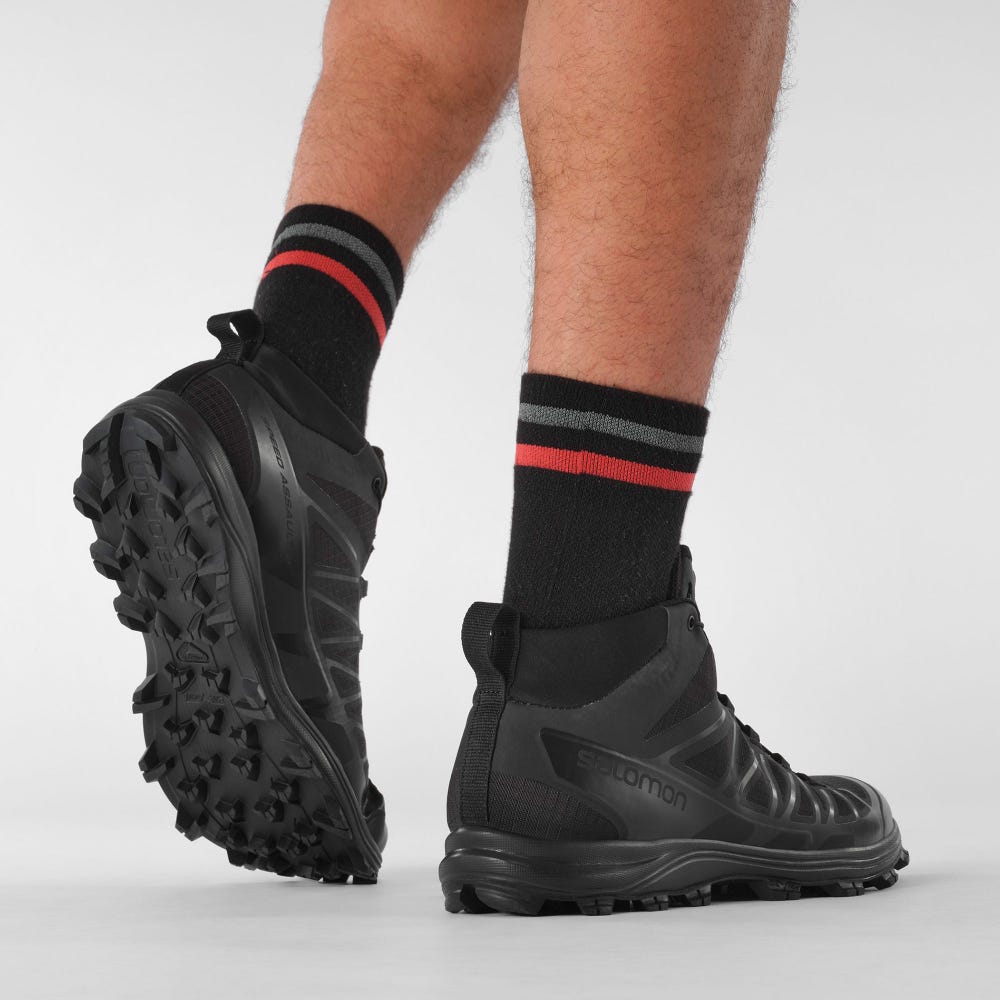 Salomon SPEED ASSAULT 2 Női Bakancs Fekete | YAW769413