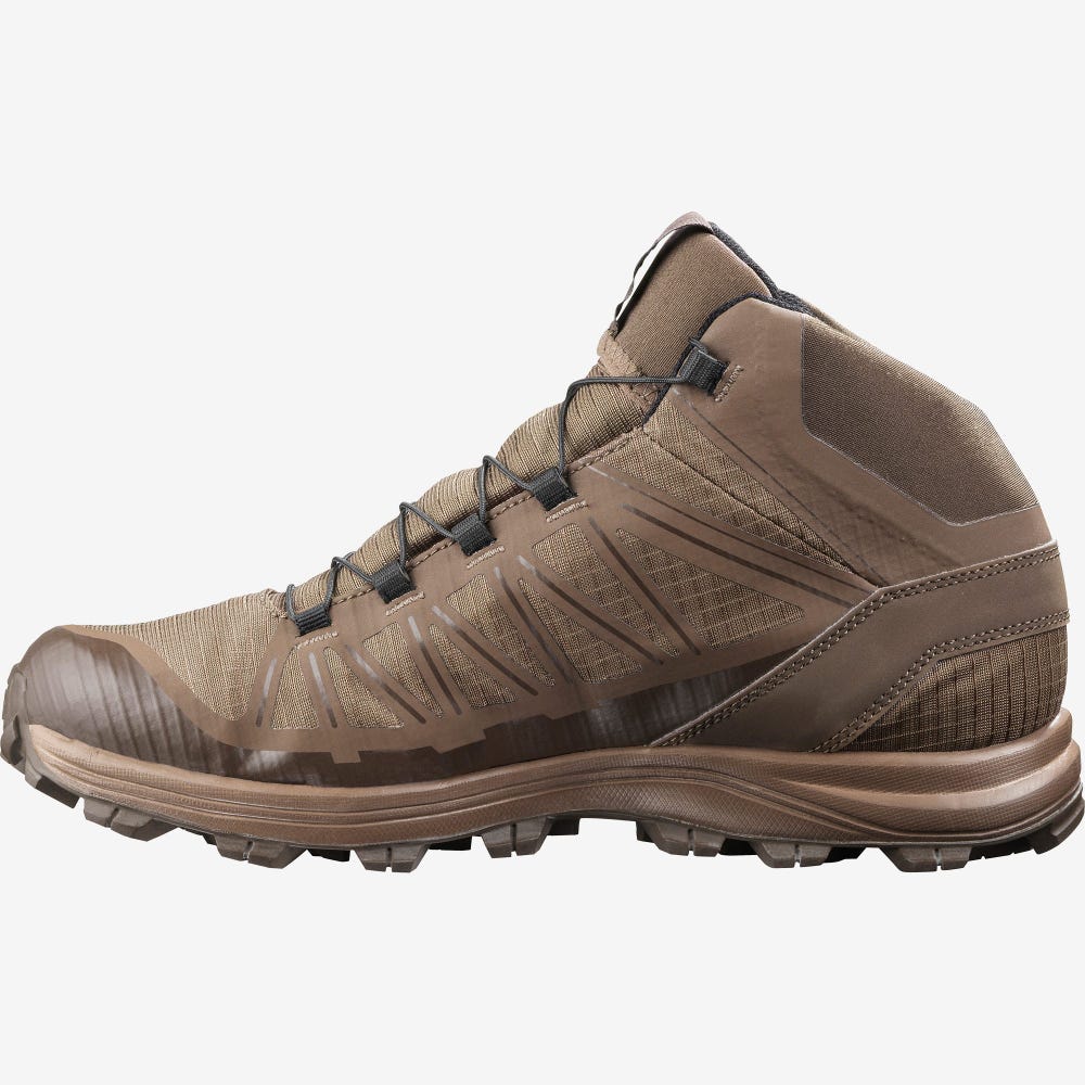 Salomon SPEED ASSAULT Férfi Bakancs Világos Barna | CAX128643