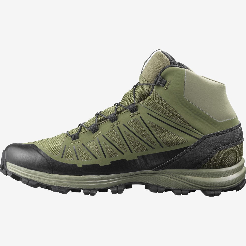 Salomon SPEED ASSAULT Női Bakancs Olivazöld/Fekete | EHG074295