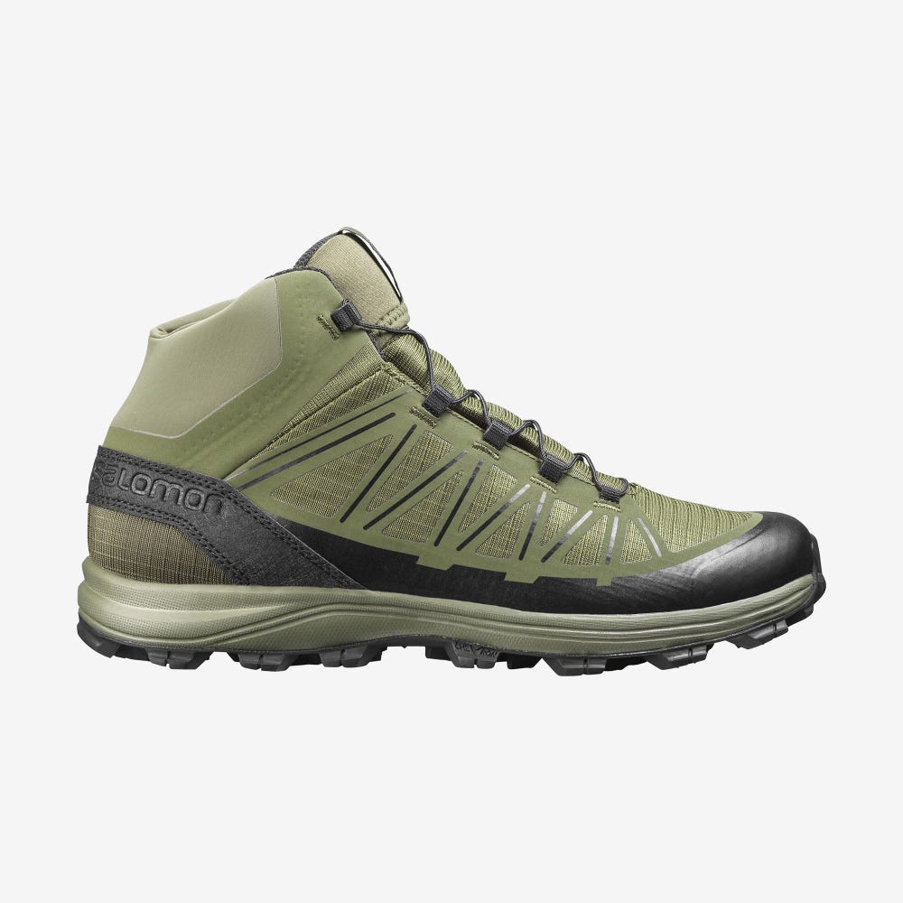 Salomon SPEED ASSAULT Női Bakancs Olivazöld/Fekete | EHG074295