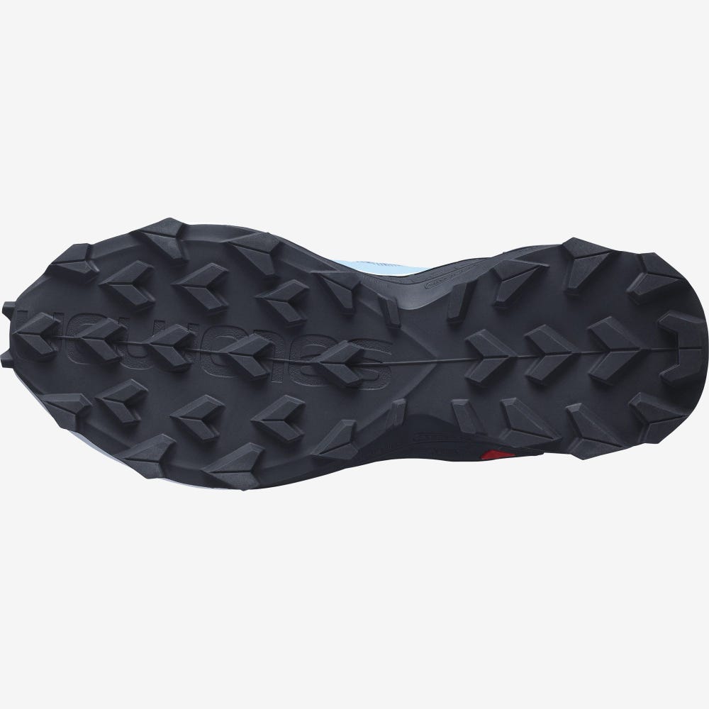 Salomon SUPERCROSS 3 Női Terepfutó Cipő Kék/Fehér | WYP029317