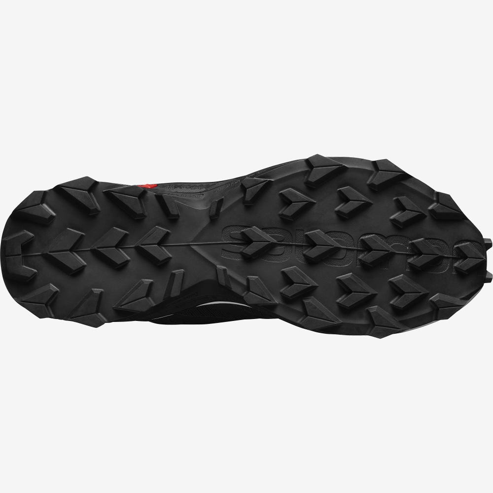 Salomon SUPERCROSS BLAST Férfi Terepfutó Cipő Fekete/Fehér/Fekete | IYE586493