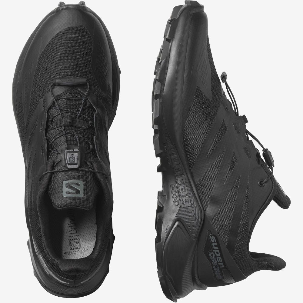 Salomon SUPERCROSS BLAST Férfi Terepfutó Cipő Fekete | OXT207581