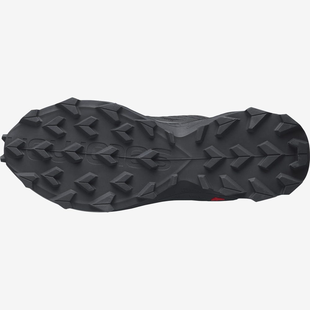 Salomon SUPERCROSS WINTER CLIMASALOMON™ WATERPROOF Férfi Terepfutó Cipő Fekete | HPU107926