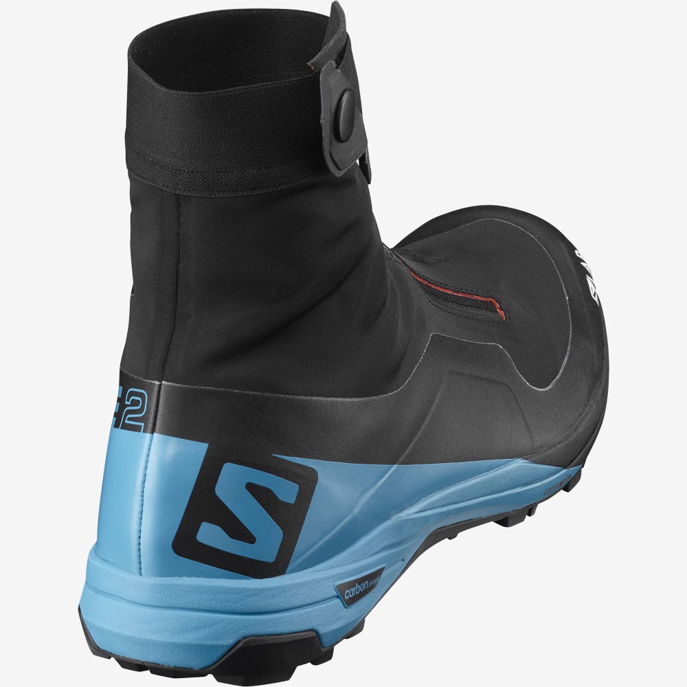 Salomon S/LAB XA ALPINE 2 Férfi Terepfutó Cipő Fekete/Kék/Piros | DOY137825