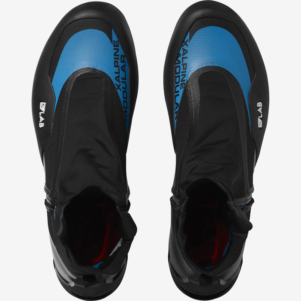 Salomon S/LAB X ALPINE MODULAR Férfi Terepfutó Cipő Fekete/Kék | MGU427863