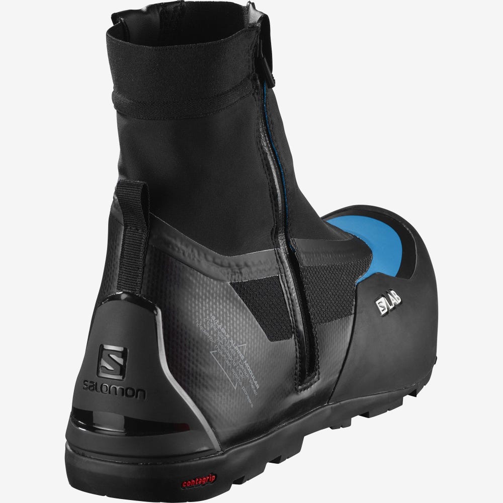 Salomon S/LAB X ALPINE MODULAR Férfi Terepfutó Cipő Fekete/Kék | MGU427863