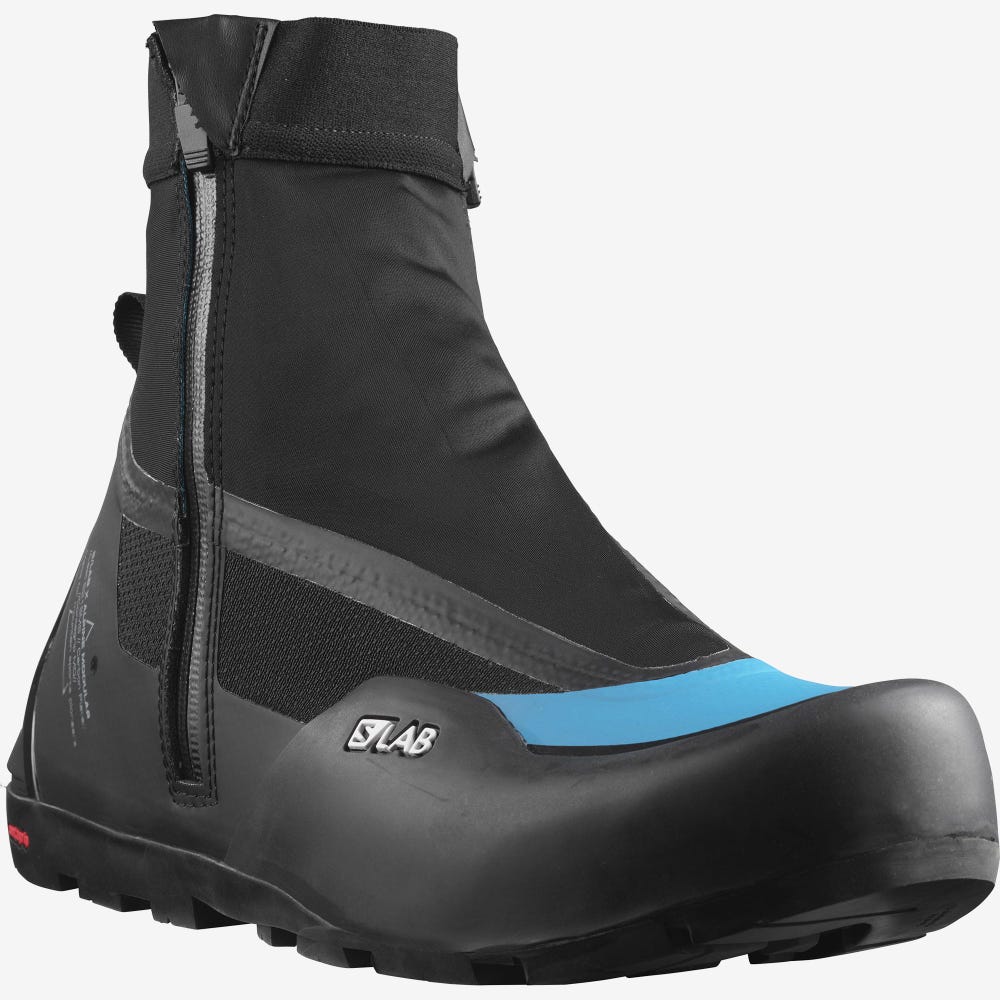 Salomon S/LAB X ALPINE MODULAR Férfi Terepfutó Cipő Fekete/Kék | MGU427863