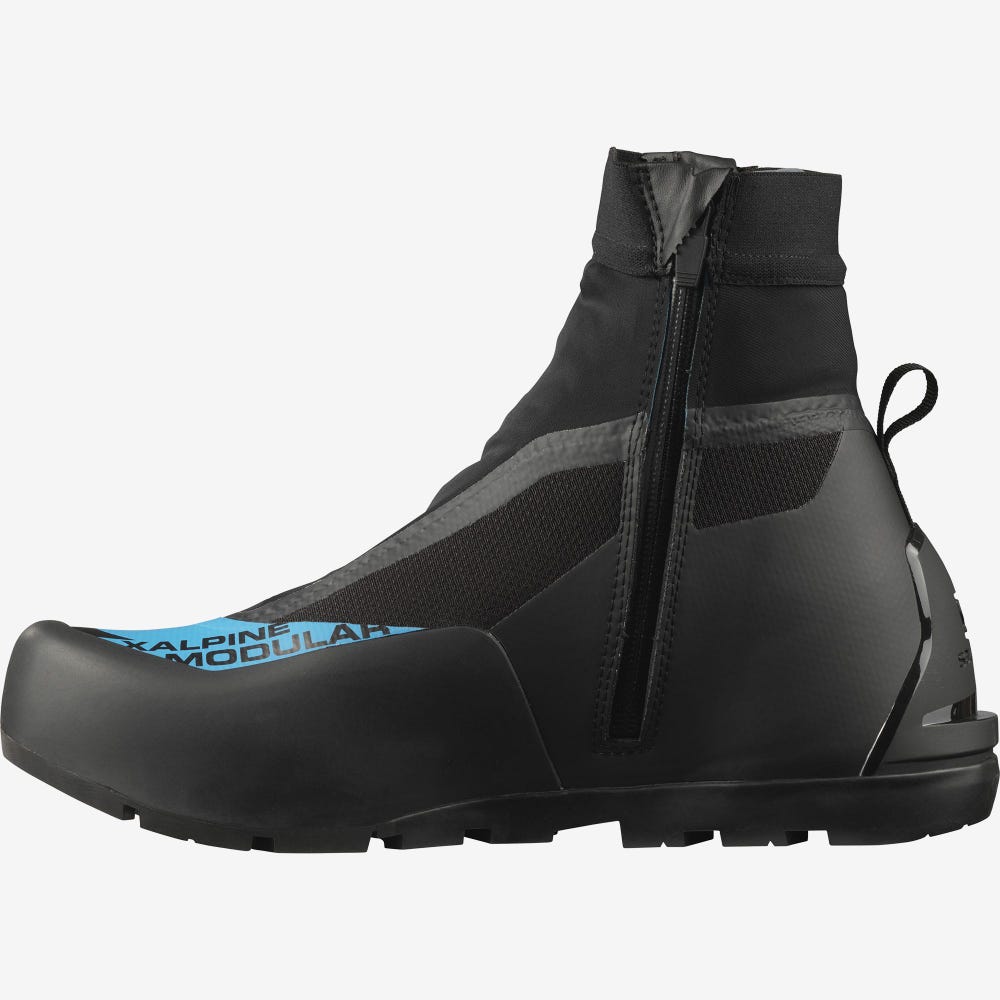 Salomon S/LAB X ALPINE MODULAR Férfi Terepfutó Cipő Fekete/Kék | MGU427863