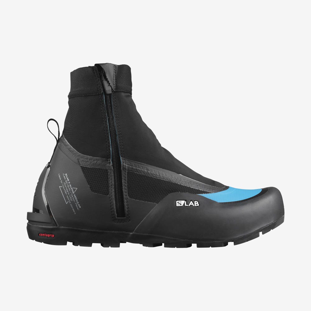 Salomon S/LAB X ALPINE MODULAR Férfi Terepfutó Cipő Fekete/Kék | MGU427863