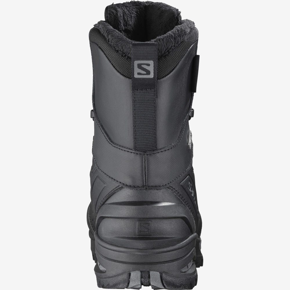 Salomon TOUNDRA FORCES CLIMASALOMON™ WATERPROOF Női Bakancs Fekete | TZI834215