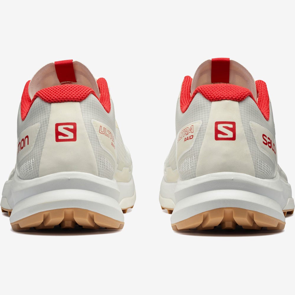 Salomon ULTRA RAID FOR COPSON Férfi Sportcipő Fehér/Világos Sárga/Piros | PNC193527