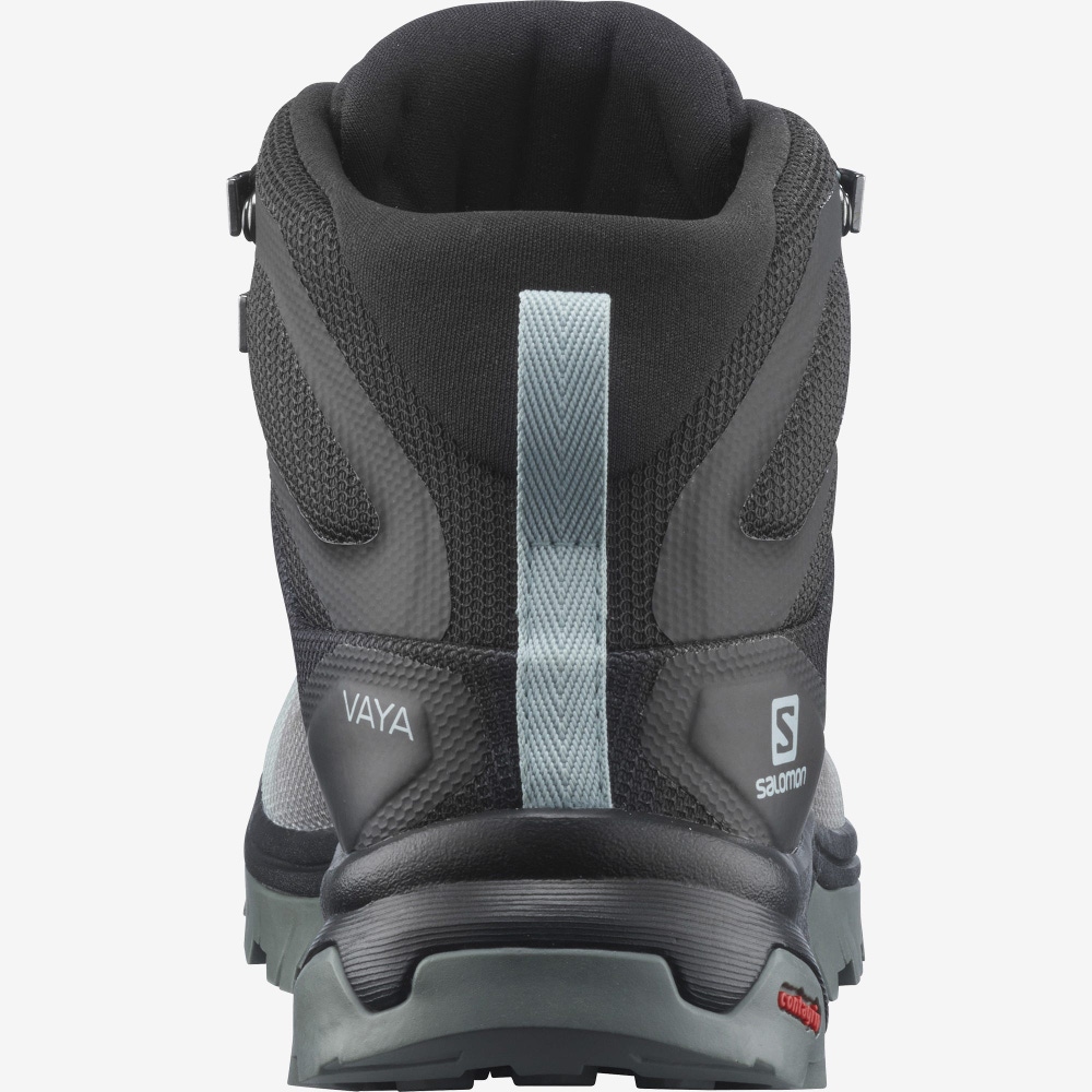 Salomon VAYA MID GORE-TEX Női Túrabakancs Világos Türkiz Szürke | FCP230569