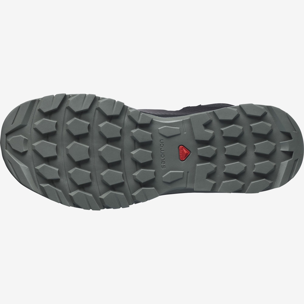 Salomon VAYA MID GORE-TEX Női Túrabakancs Világos Türkiz Szürke | FCP230569