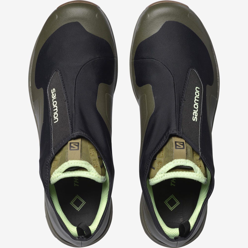 Salomon XA-ALPINE FOR THE BROKEN ARM Férfi Sportcipő Fekete/Zöld | PXZ389501
