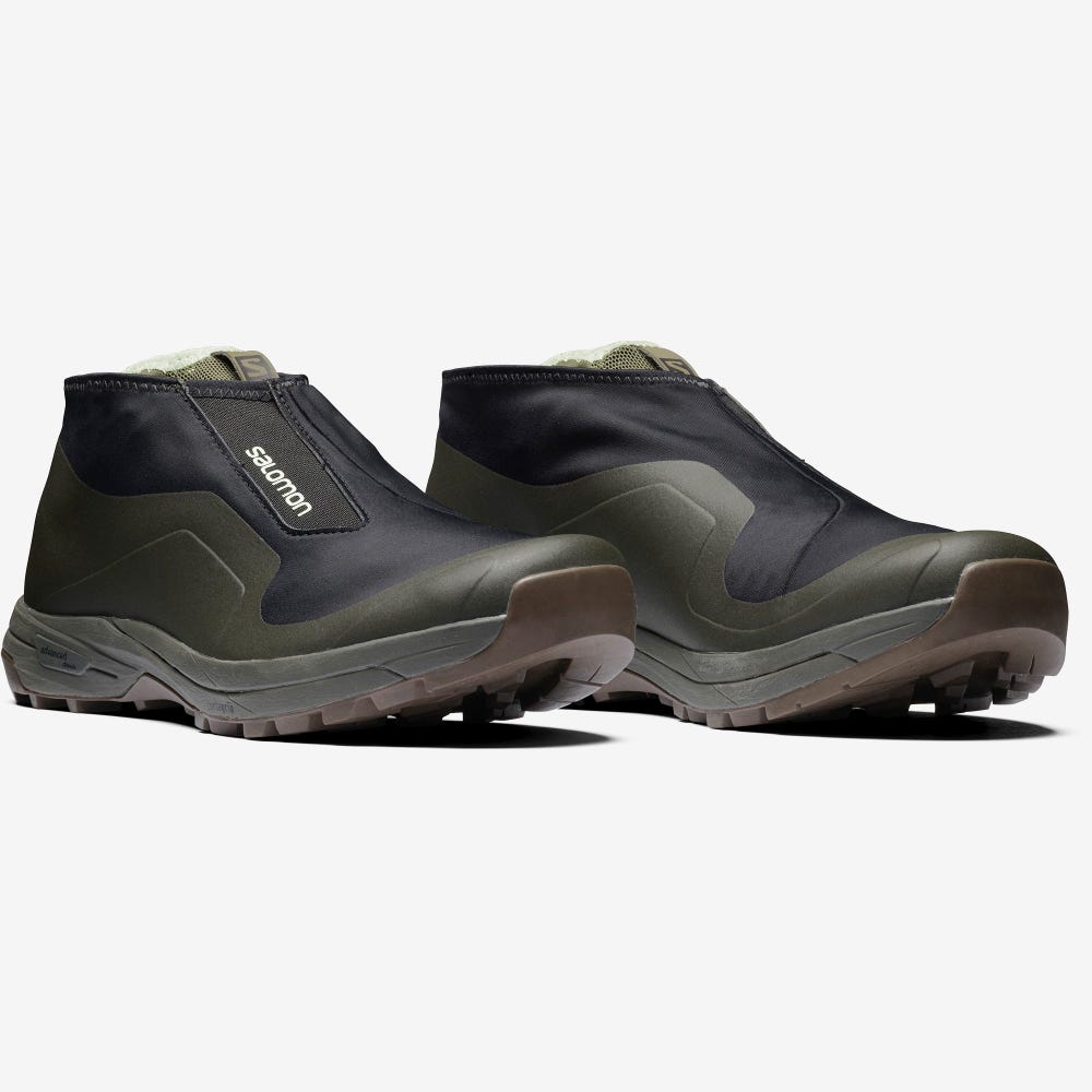 Salomon XA-ALPINE FOR THE BROKEN ARM Férfi Sportcipő Fekete/Zöld | PXZ389501