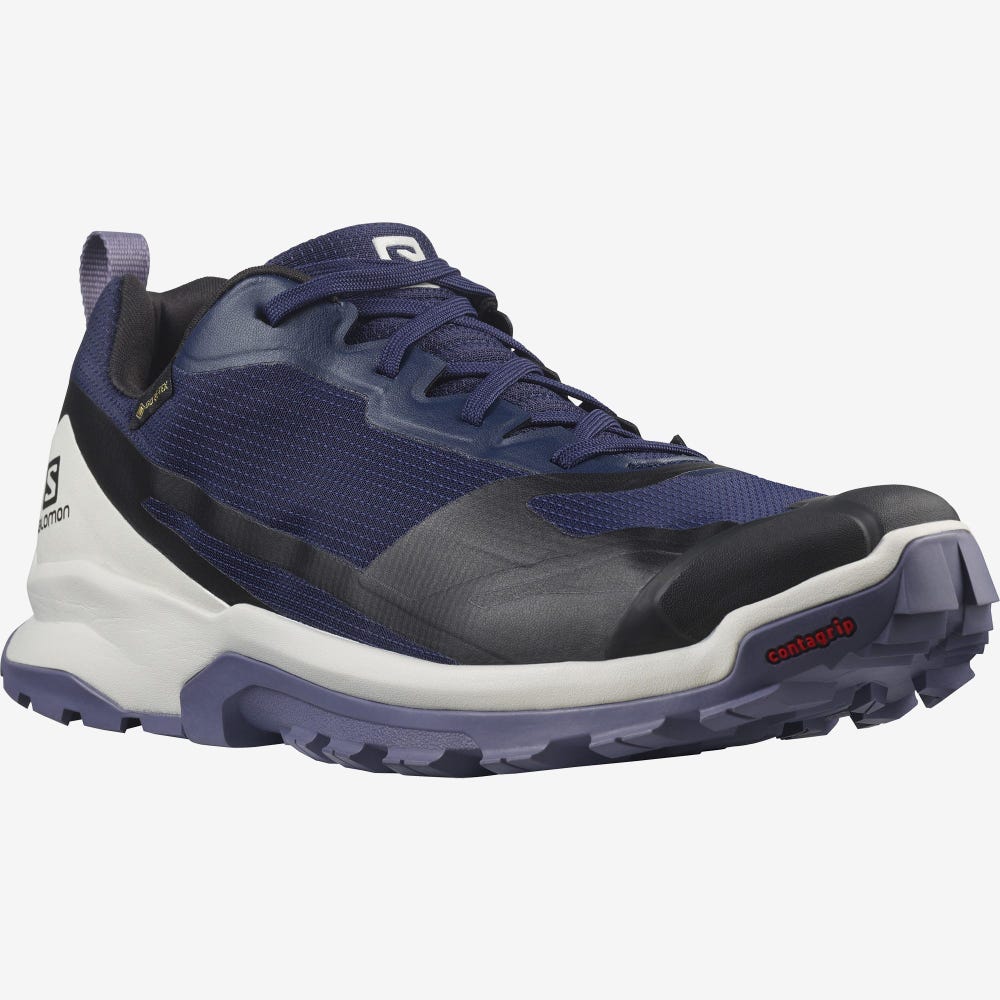 Salomon XA COLLIDER 2 GORE-TEX Női Túracipő Kék | XHZ829514