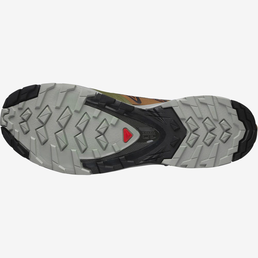 Salomon XA COVER Női Sportcipő Olivazöld/Narancssárga | XHF713089
