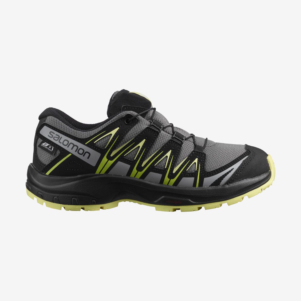Salomon XA PRO 3D CLIMASALOMON™ WATERPROOF Gyerek Terepfutó Cipő Fekete | NLY701682