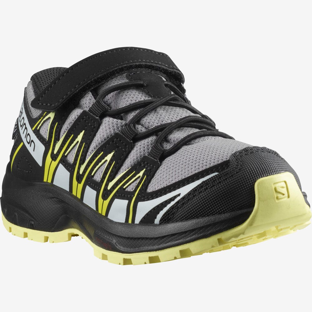 Salomon XA PRO 3D CSWP K Gyerek Túrabakancs Fekete | IAN637524